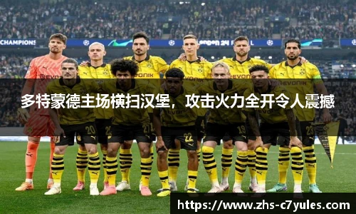 多特蒙德主场横扫汉堡，攻击火力全开令人震撼
